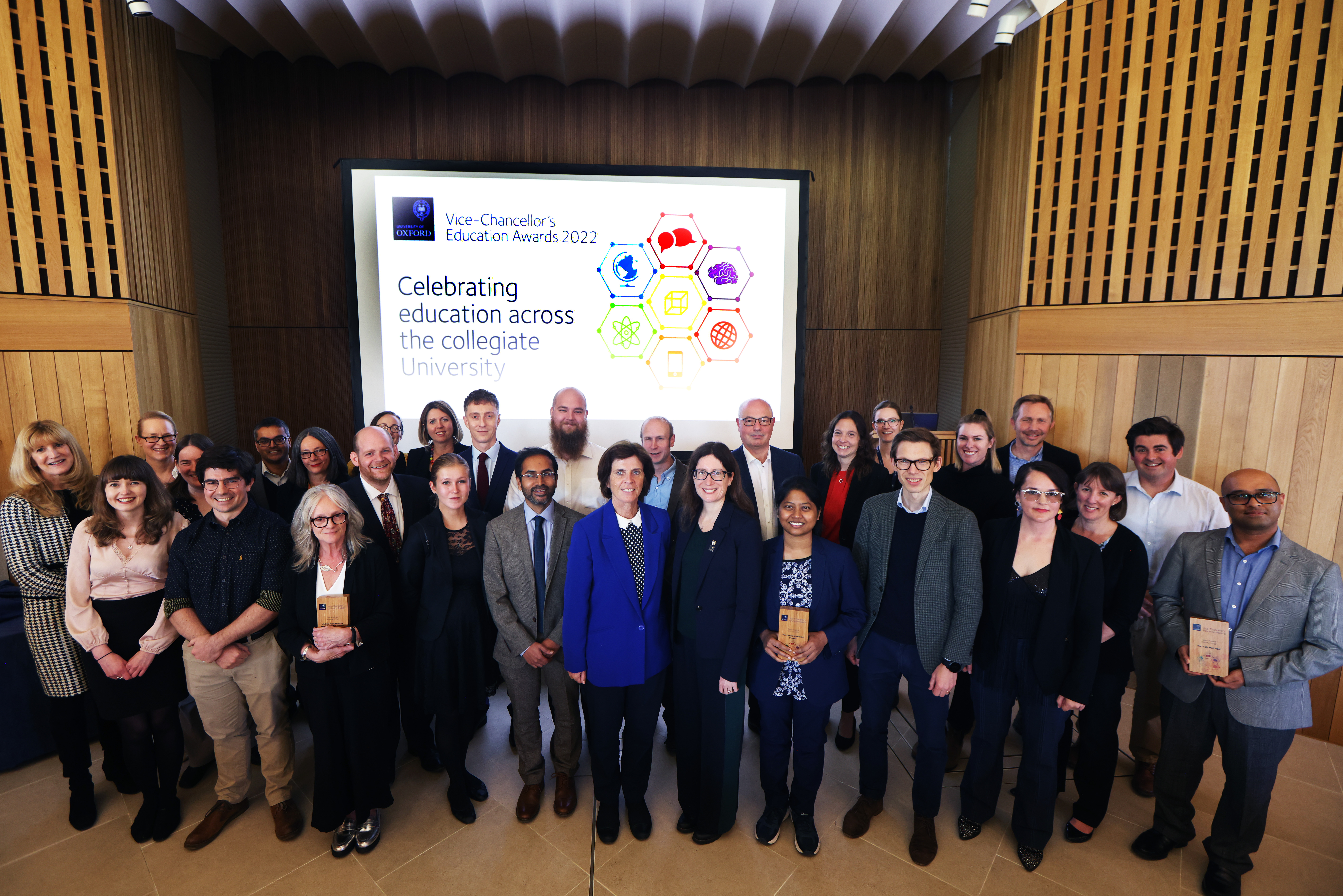 Participants at the Vice Chancellor's Education Awards 2022